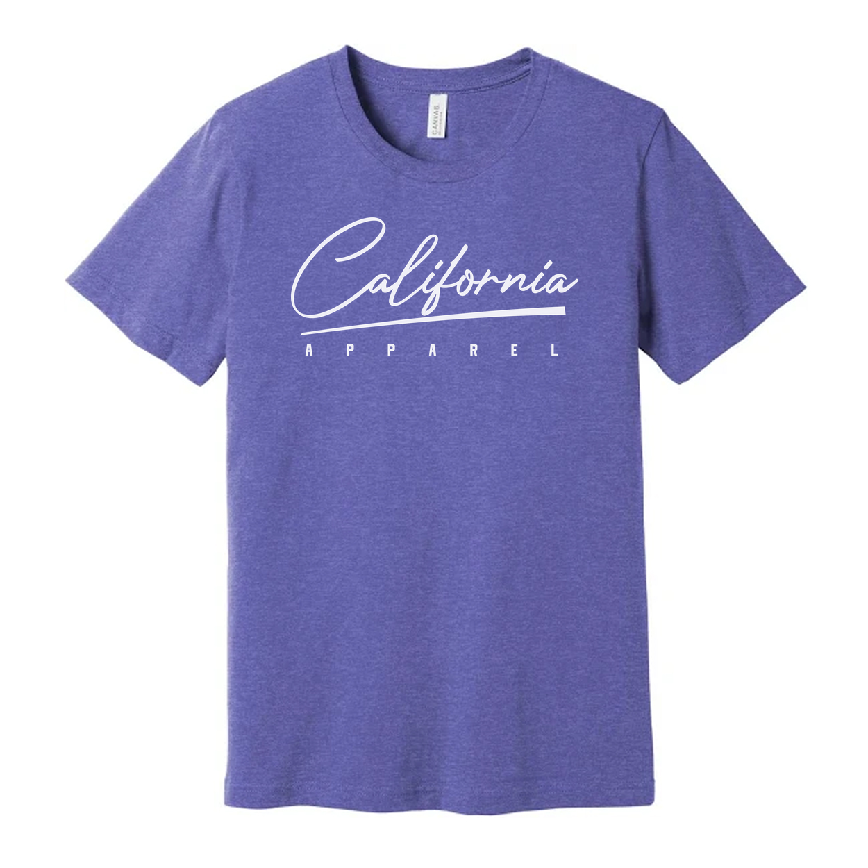 California Apparel T Shirt Unisex Short Sleeve Casual Everyday Wear Men Women