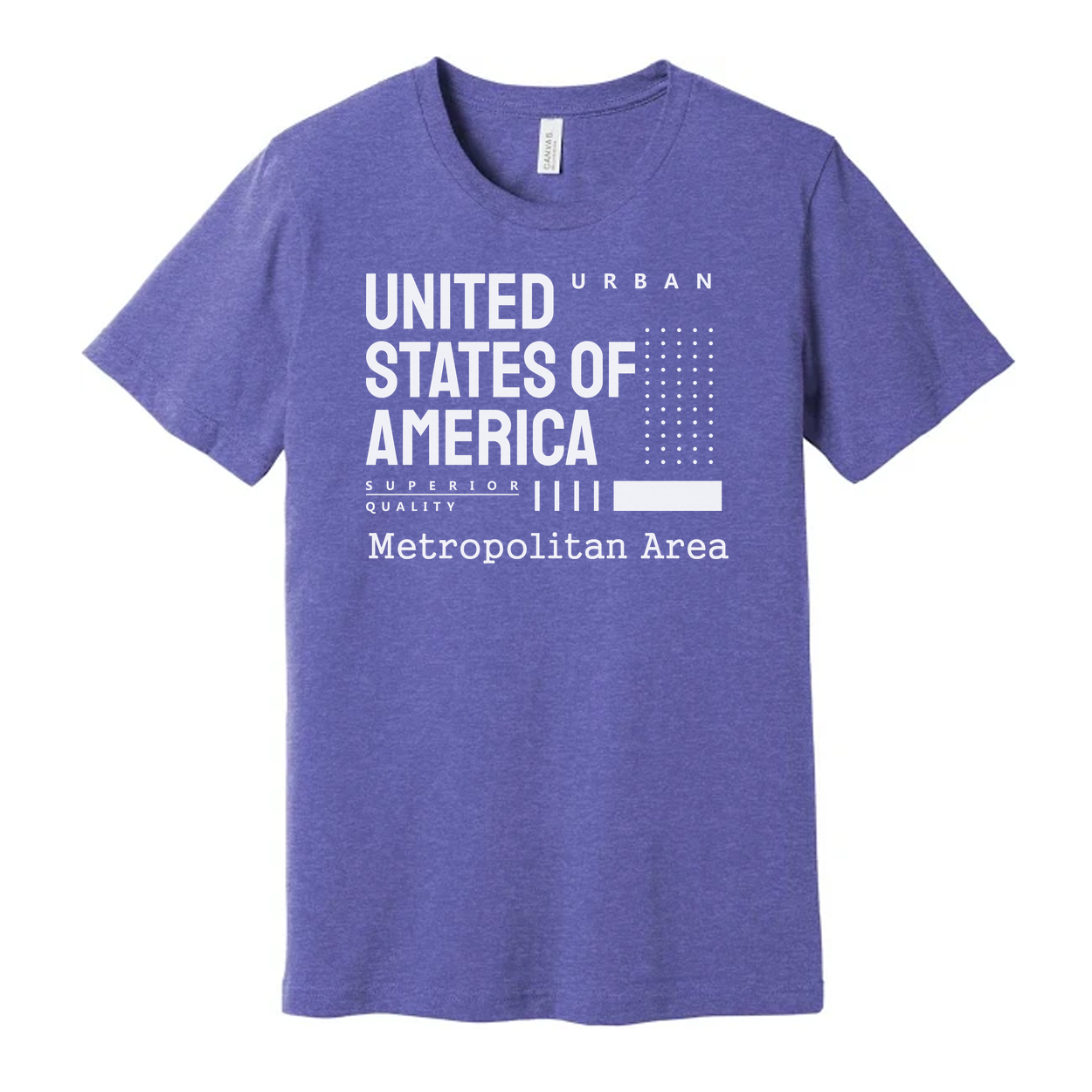 Urban United States Of America Unisex T Shirt With Metropolitan Area Graphic Print