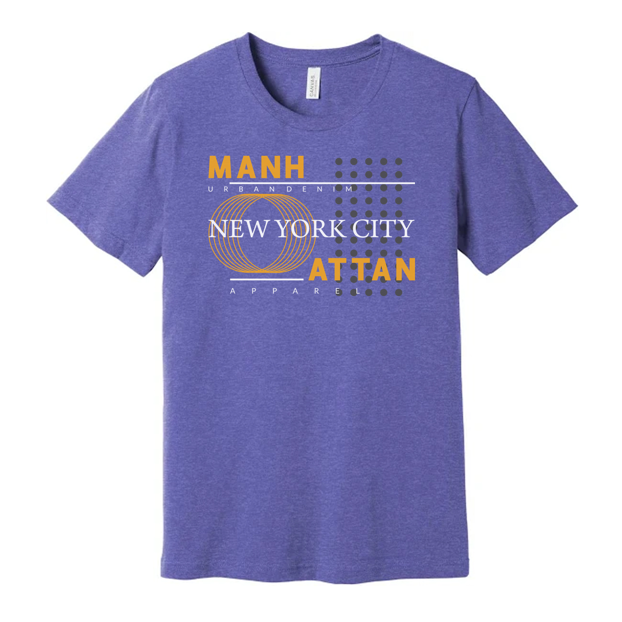 Manhattan New York City Graphic T Shirt For Men Women Unisex Urban Apparel Casual Design