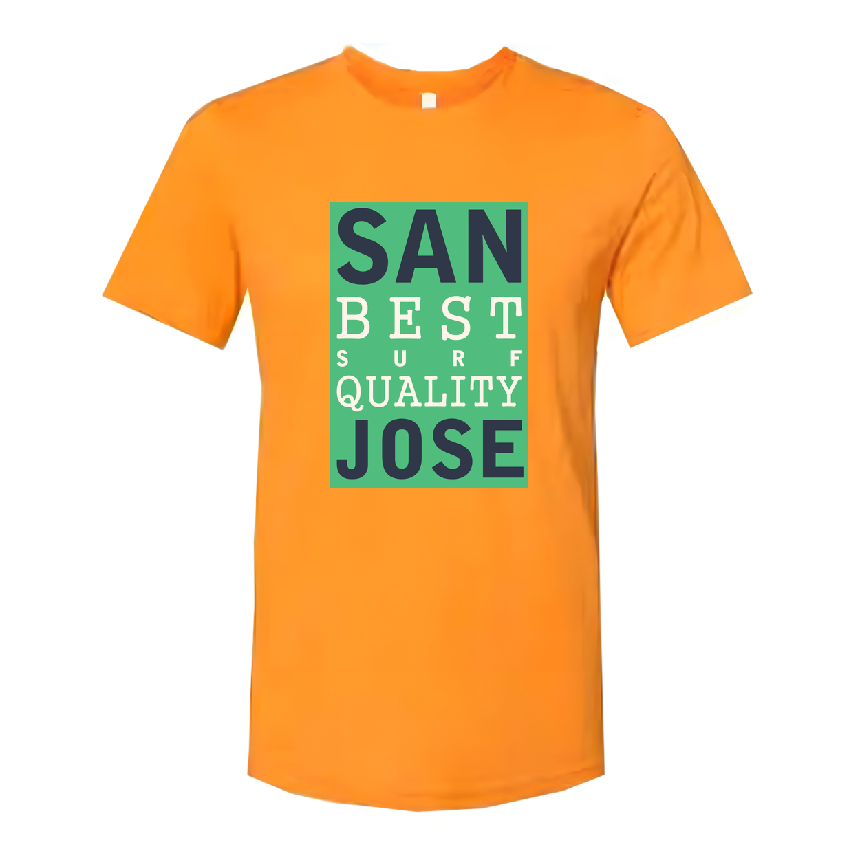 Unisex White Graphic T Shirt With San Best Surf Quality Jose Artwork For Casual Everyday Comfort Wear