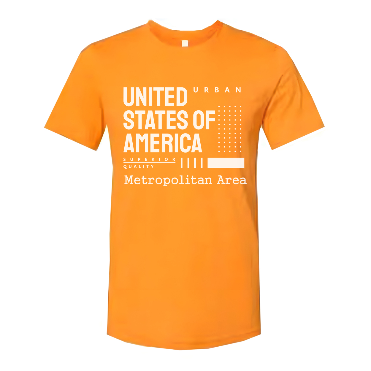 Urban United States Of America Unisex T Shirt With Metropolitan Area Graphic Print
