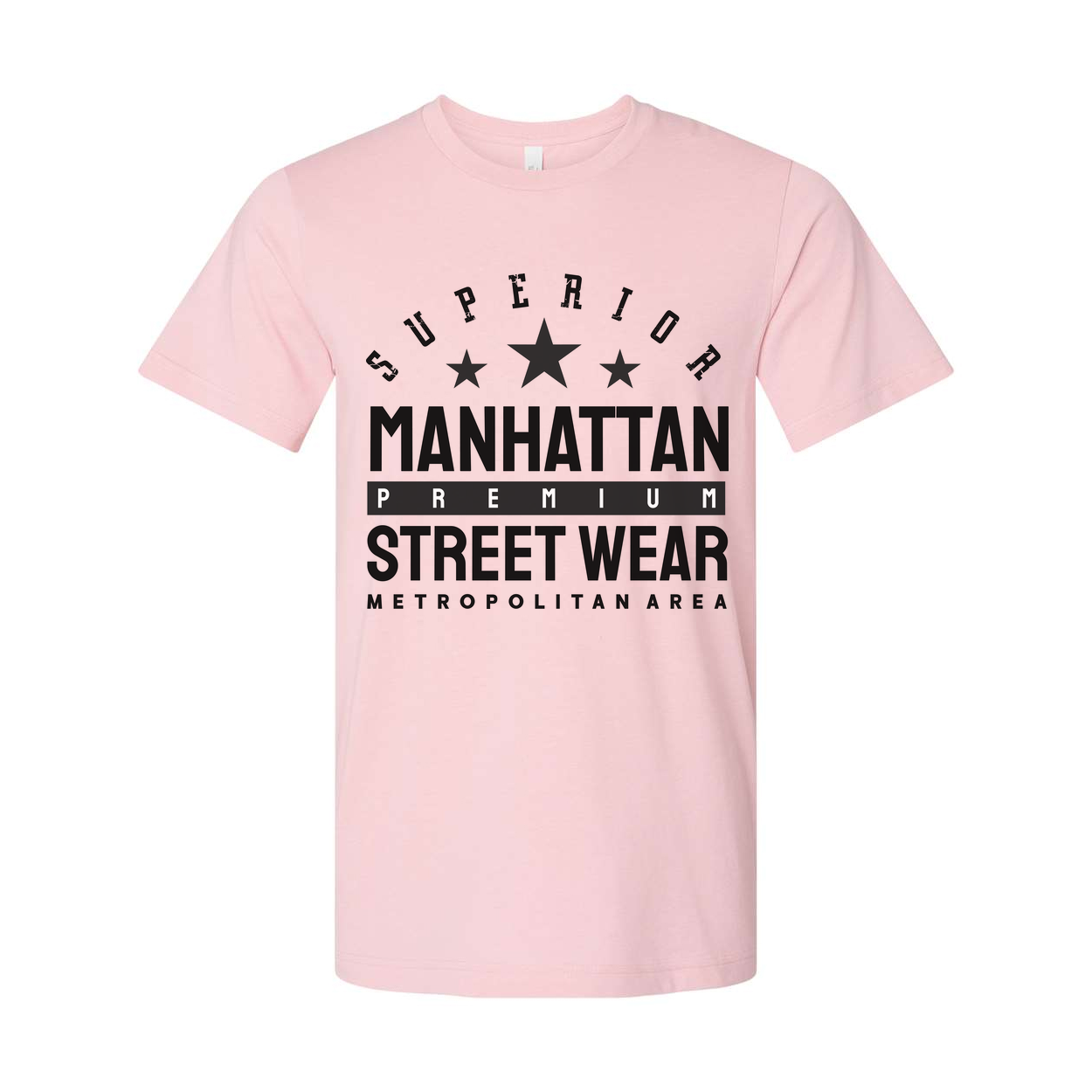 Superior Manhattan Street Wear Premium T Shirt Metropolitan Area Graphic Tee Unisex Short Sleeve Cotton Shirt
