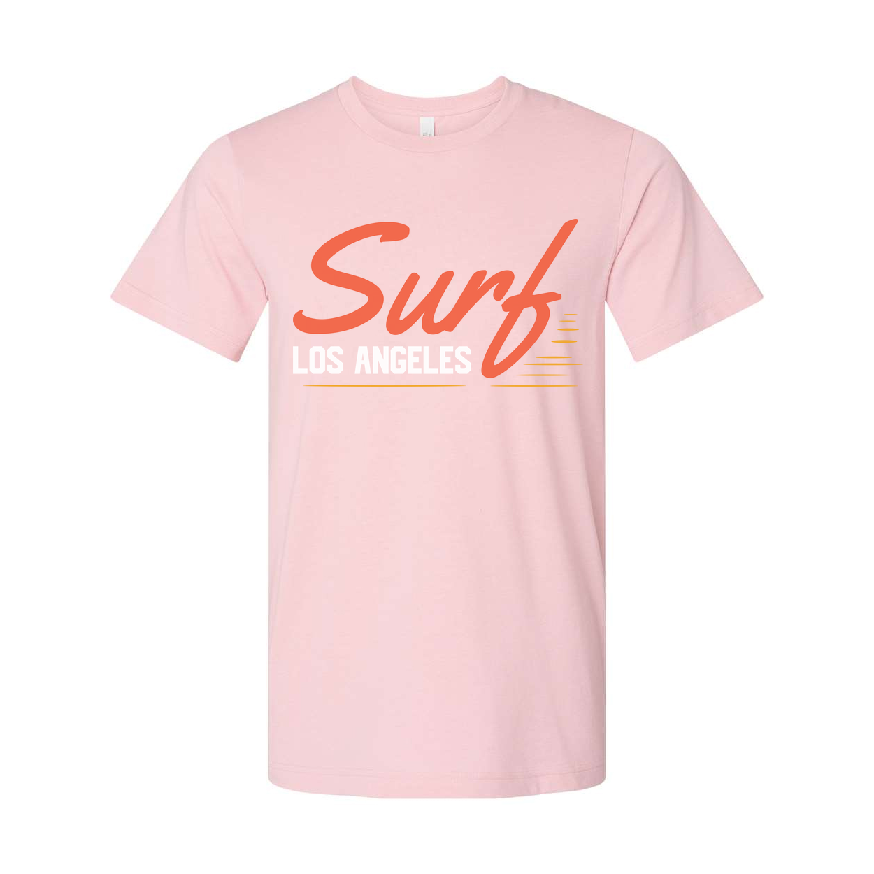 Surf Los Angeles Graphic T Shirt Unisex Short Sleeve Tee For Men Women Casual Wear