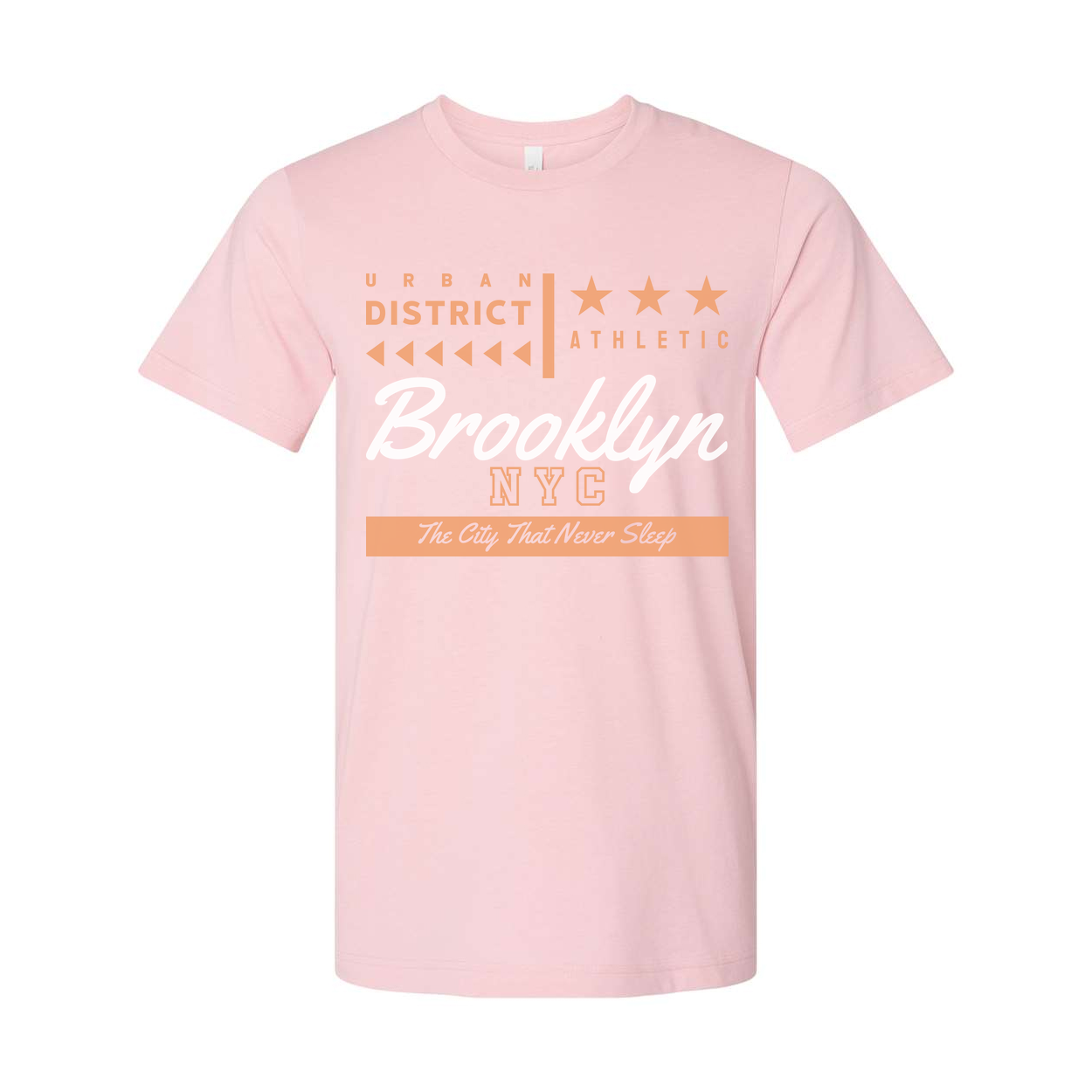 Urban District Athletic Brooklyn NYC Graphic T Shirt For Unisex Adults Vintage Tee