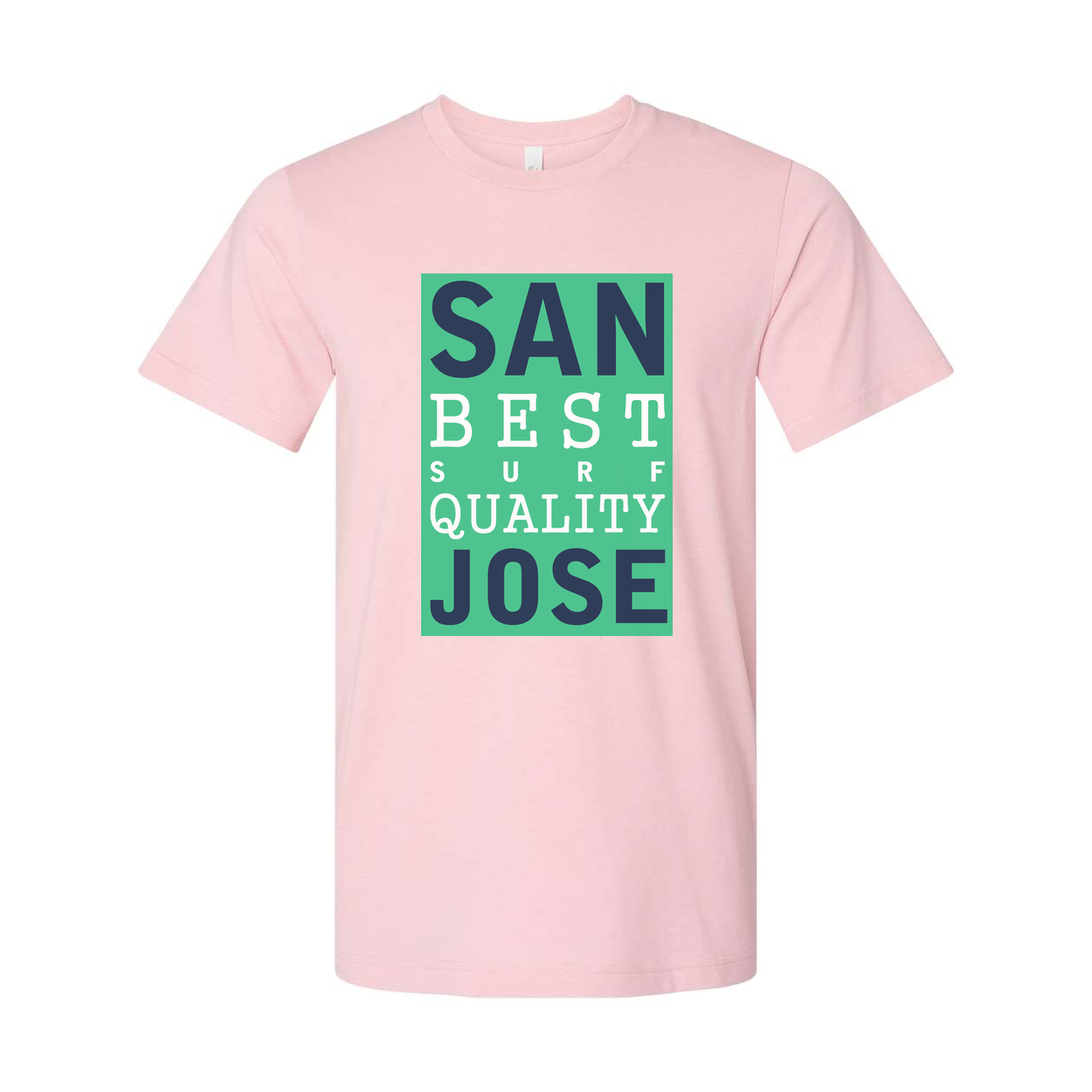 Unisex White Graphic T Shirt With San Best Surf Quality Jose Artwork For Casual Everyday Comfort Wear