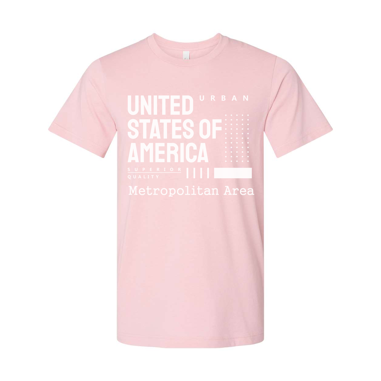 Urban United States Of America Unisex T Shirt With Metropolitan Area Graphic Print