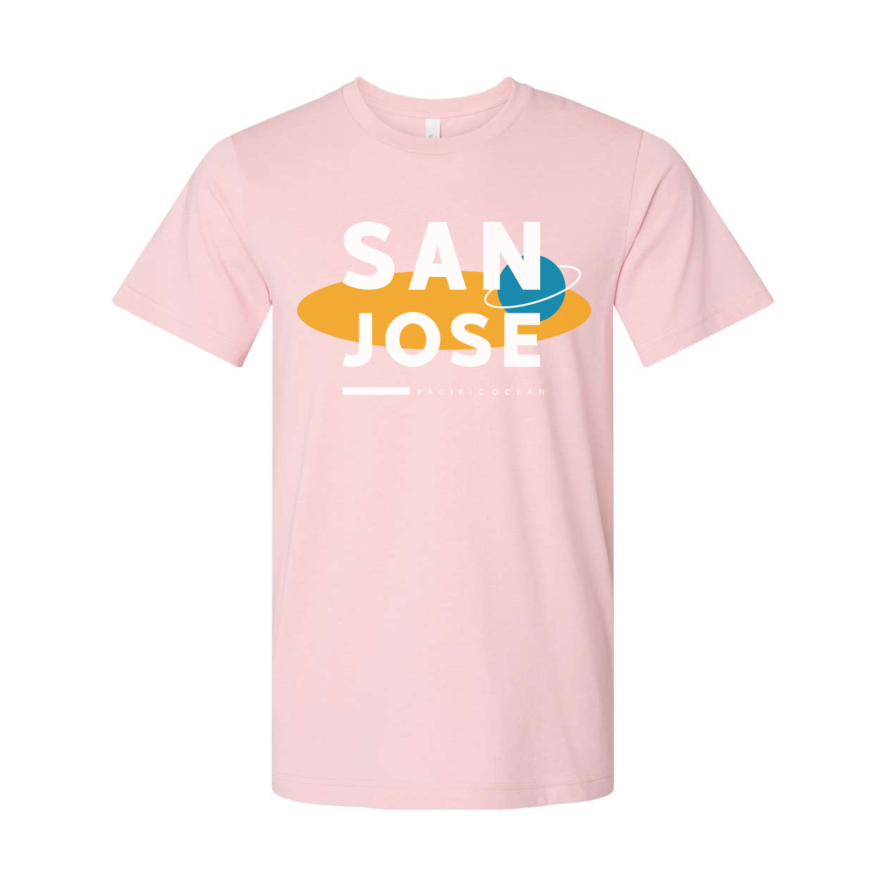 San Jose Pacific Ocean Graphic T Shirt For Men Women Unisex Tee Short Sleeve Casual Fit