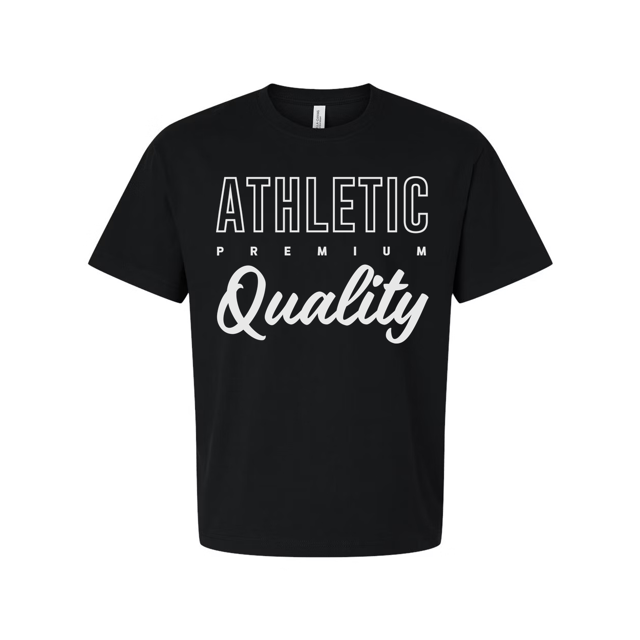 Athletic Premium Quality Unisex T Shirt Short Sleeve Graphic Tee For Men And Women Casual Everyday Wear
