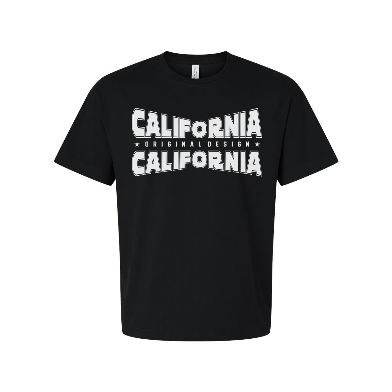 Unisex T Shirt With California Graphic Print Original Design California Twice