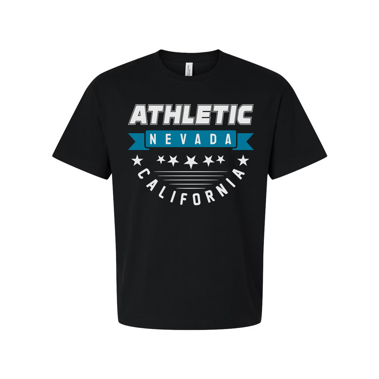 Athletic Nevada California Graphic Tee Unisex Short Sleeve T Shirt For Men Women