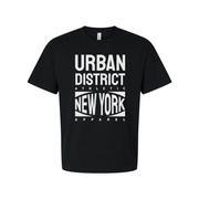 Urban District Athletic New York Apparel Unisex Short Sleeve Cotton T Shirt Graphic Logo