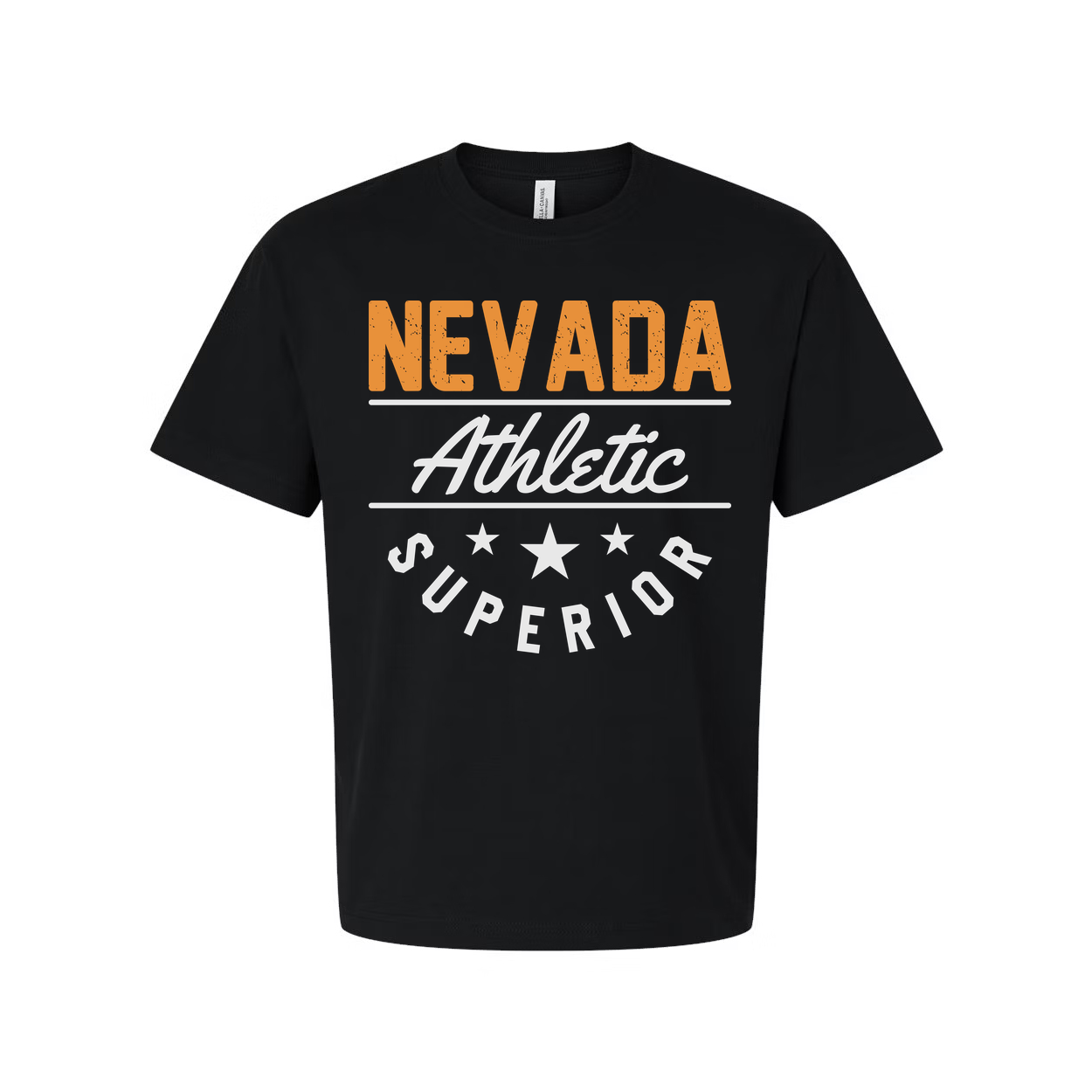 Nevada Athletic Superior Short Sleeve T Shirt for Men and Women Unisex Graphic Tee