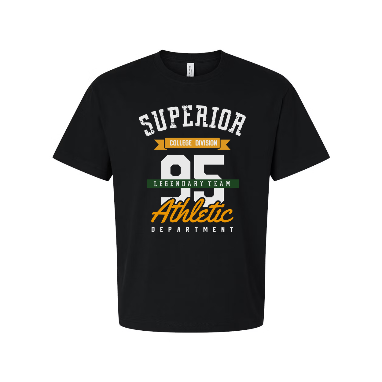 Unisex Graphic T Shirt White Athletic Department Superior 92 Legendary Team Design For College Fans