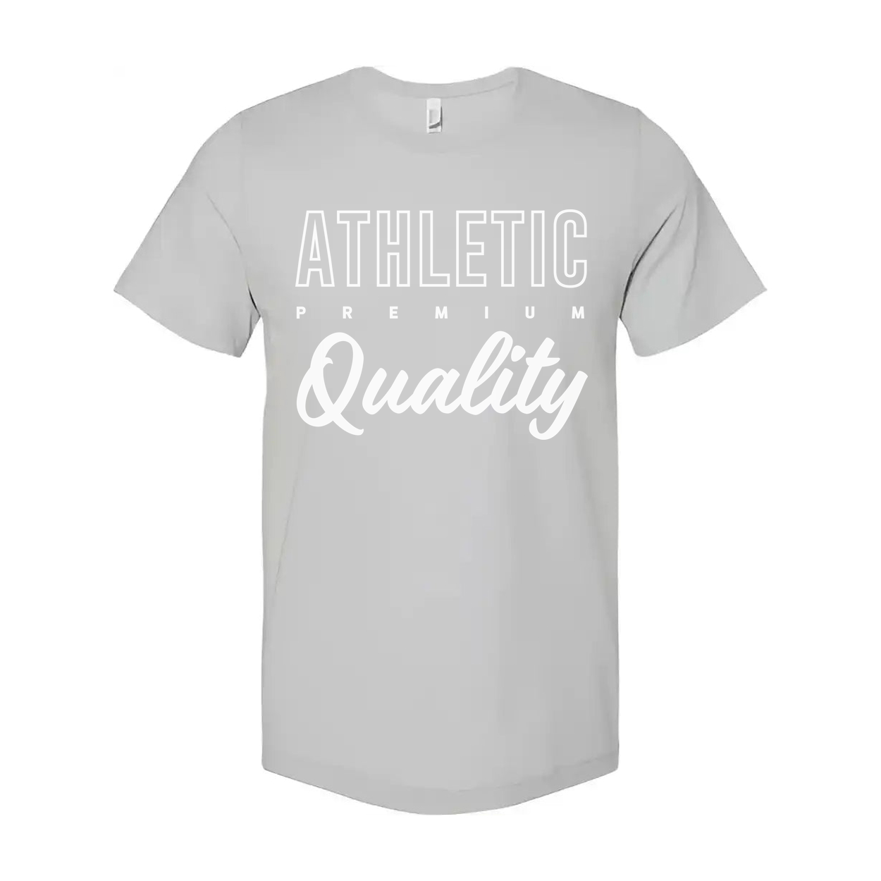 Athletic Premium Quality Unisex T Shirt Short Sleeve Graphic Tee For Men And Women Casual Everyday Wear