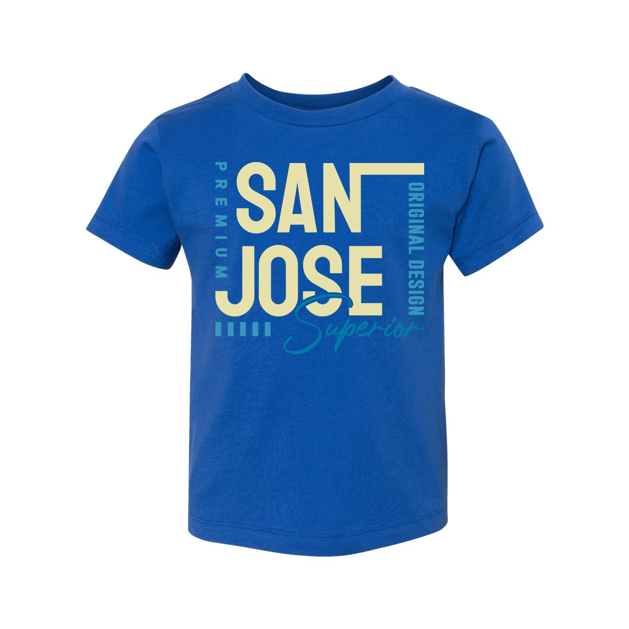 San Jose Premium Unisex T Shirt Original Design With Superior Script Graphic Soft Cotton Fabric