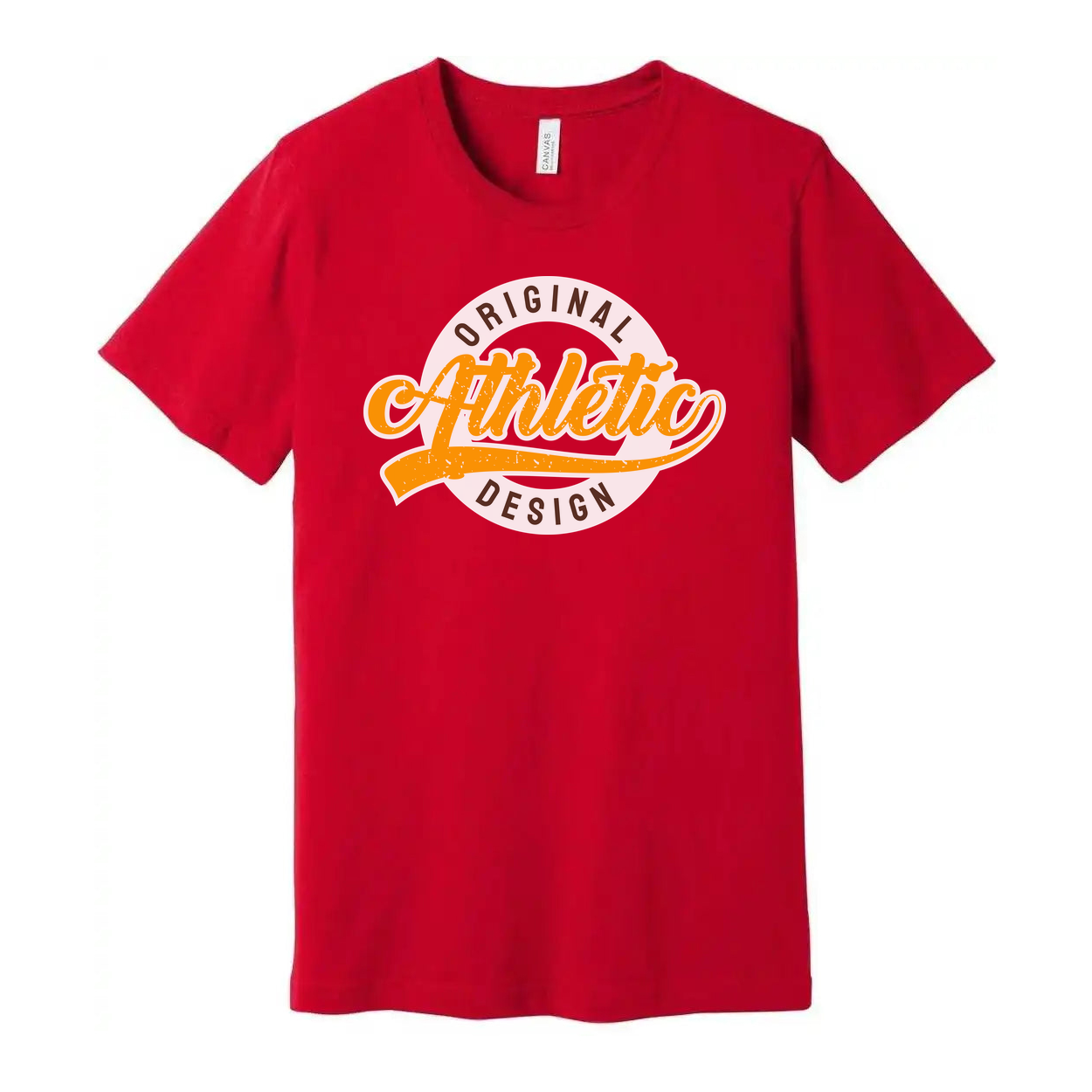 Unisex T Shirt With Original Athletic Design Graphic For Men And Women Casual Everyday Wear