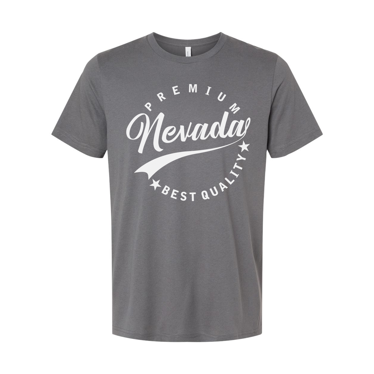 Nevady Premium Graphic T Shirt For Men And Women Unisex White Short Sleeve Tee With Logo
