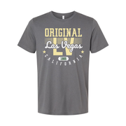 Original Las Vegas California Unisex Graphic T Shirt With Vintage 1905 Era Style Design
