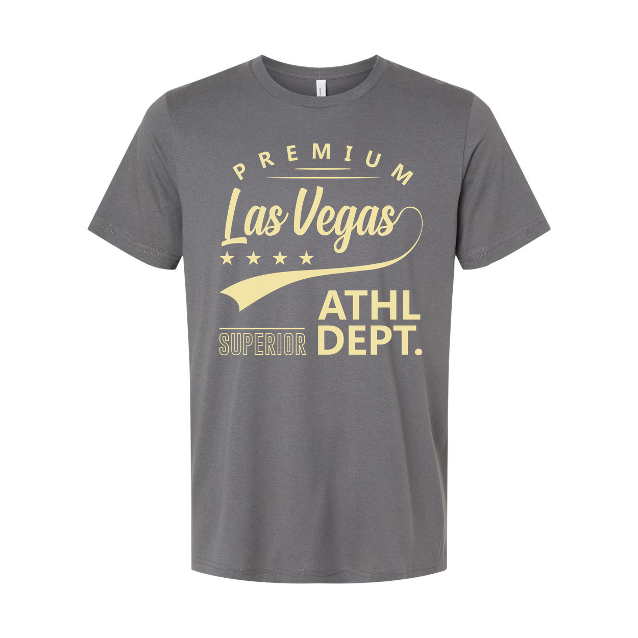 Premium Las Vegas Graphic T Shirt Short Sleeve Athletic Department Design Collection