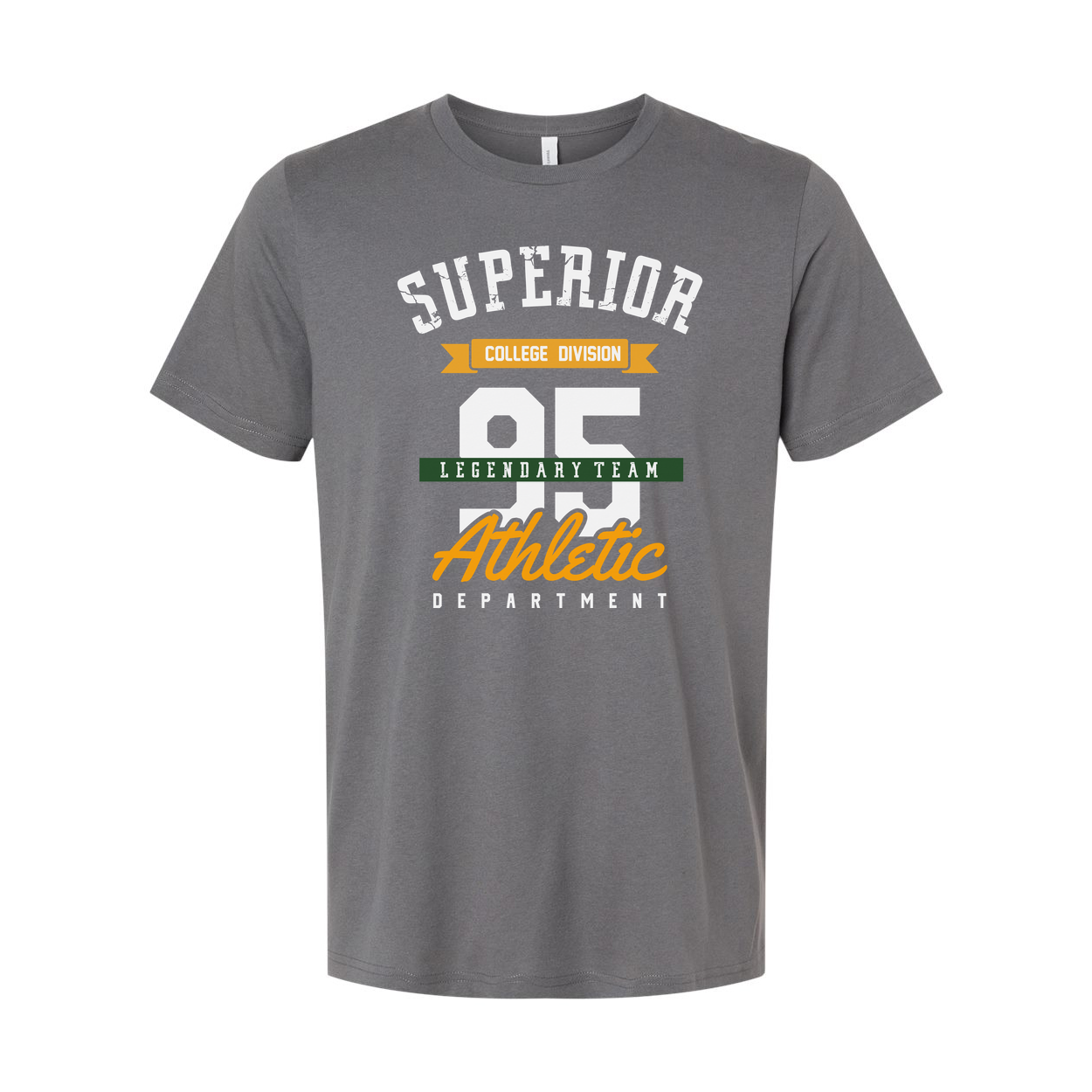 Unisex Graphic T Shirt White Athletic Department Superior 92 Legendary Team Design For College Fans