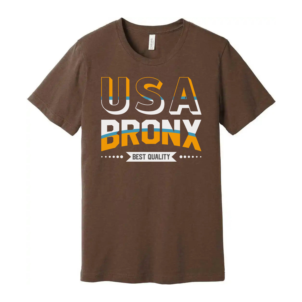 USA Bronx Graphic T Shirt Unisex Urban Style Tee Best Quality Cotton Tee For Men Women