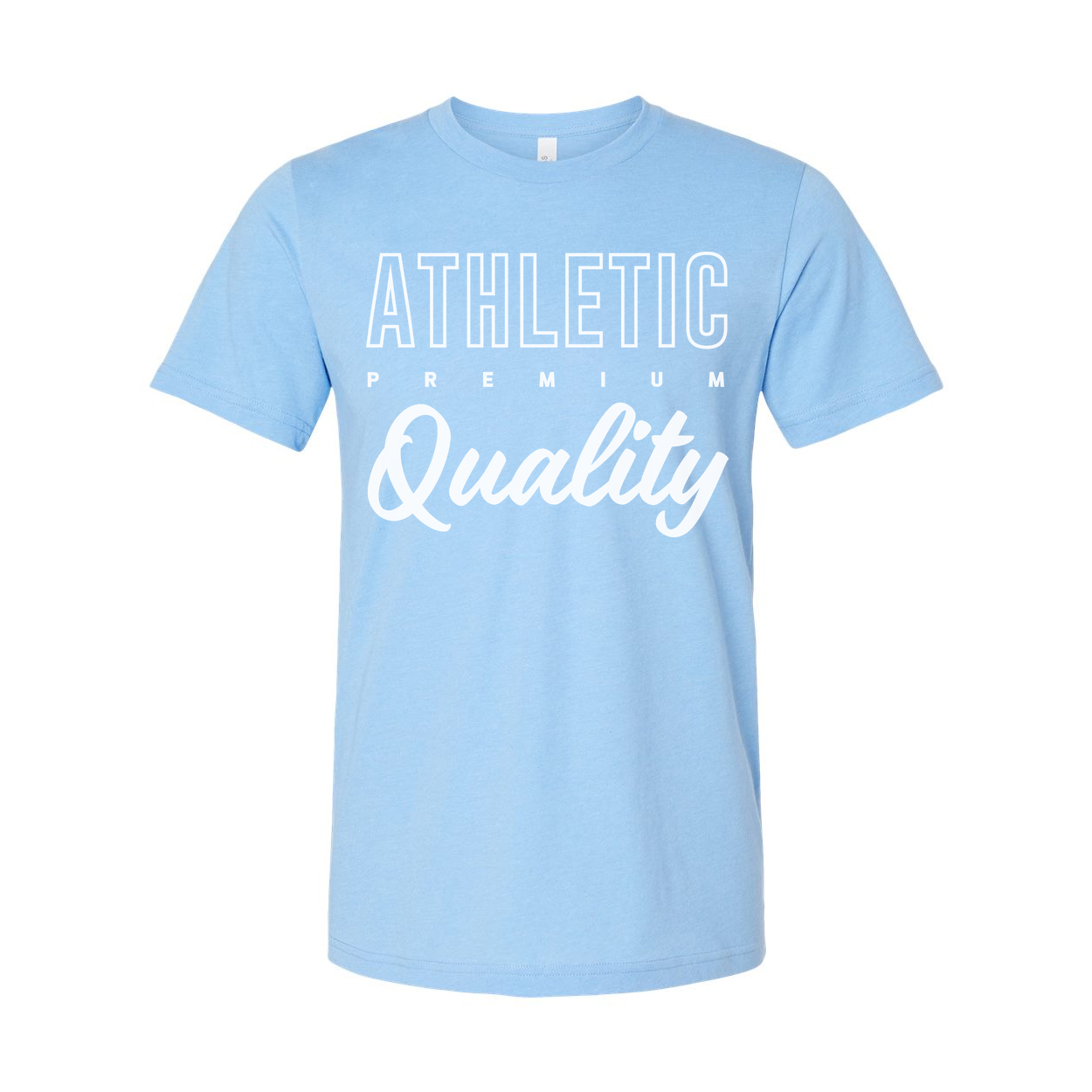 Athletic Premium Quality Unisex T Shirt Short Sleeve Graphic Tee For Men And Women Casual Everyday Wear