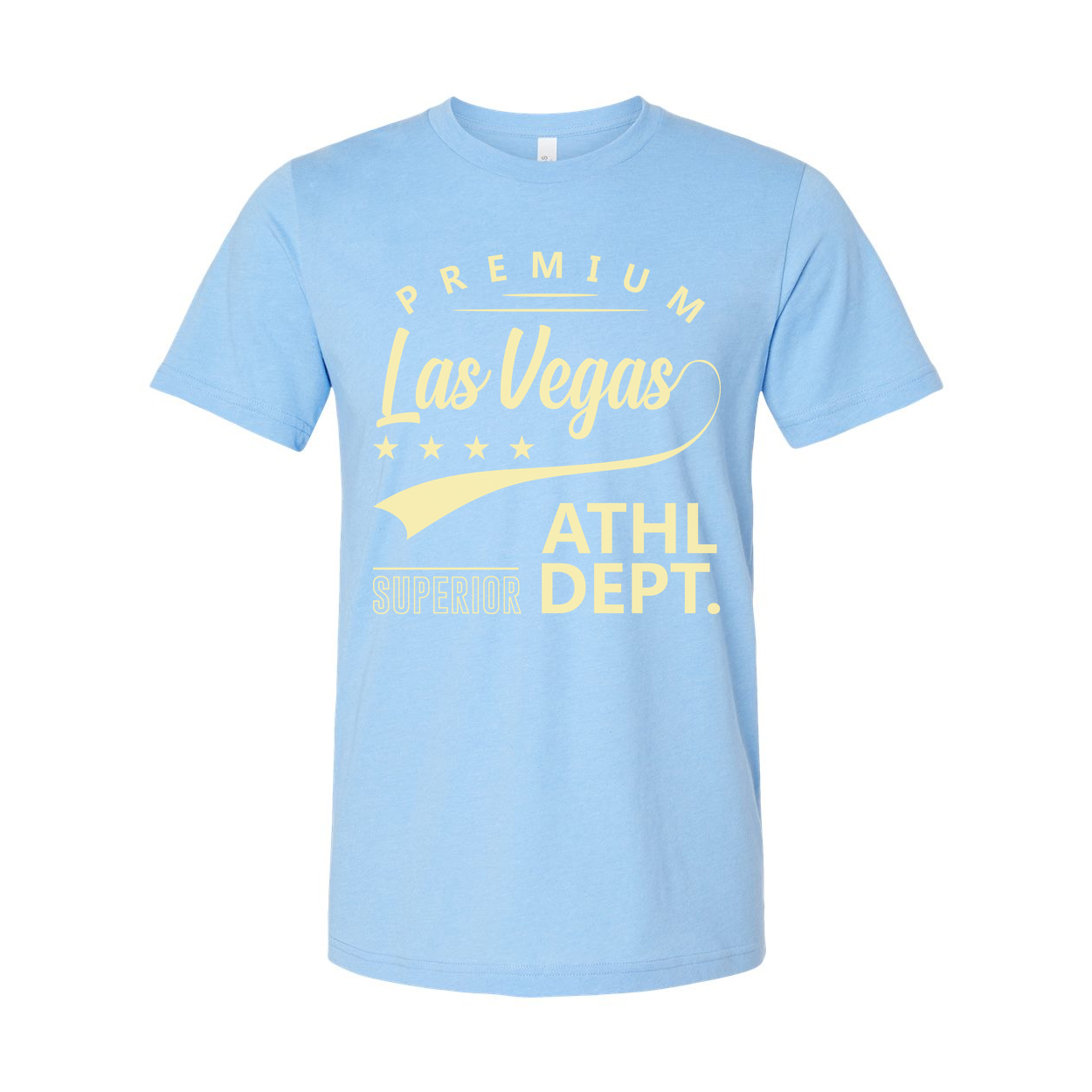 Premium Las Vegas Graphic T Shirt Short Sleeve Athletic Department Design Collection