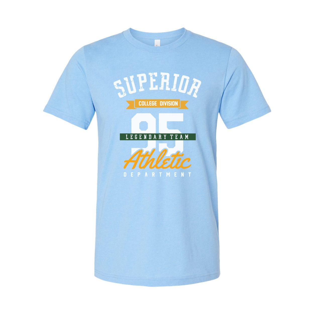Unisex Graphic T Shirt White Athletic Department Superior 92 Legendary Team Design For College Fans