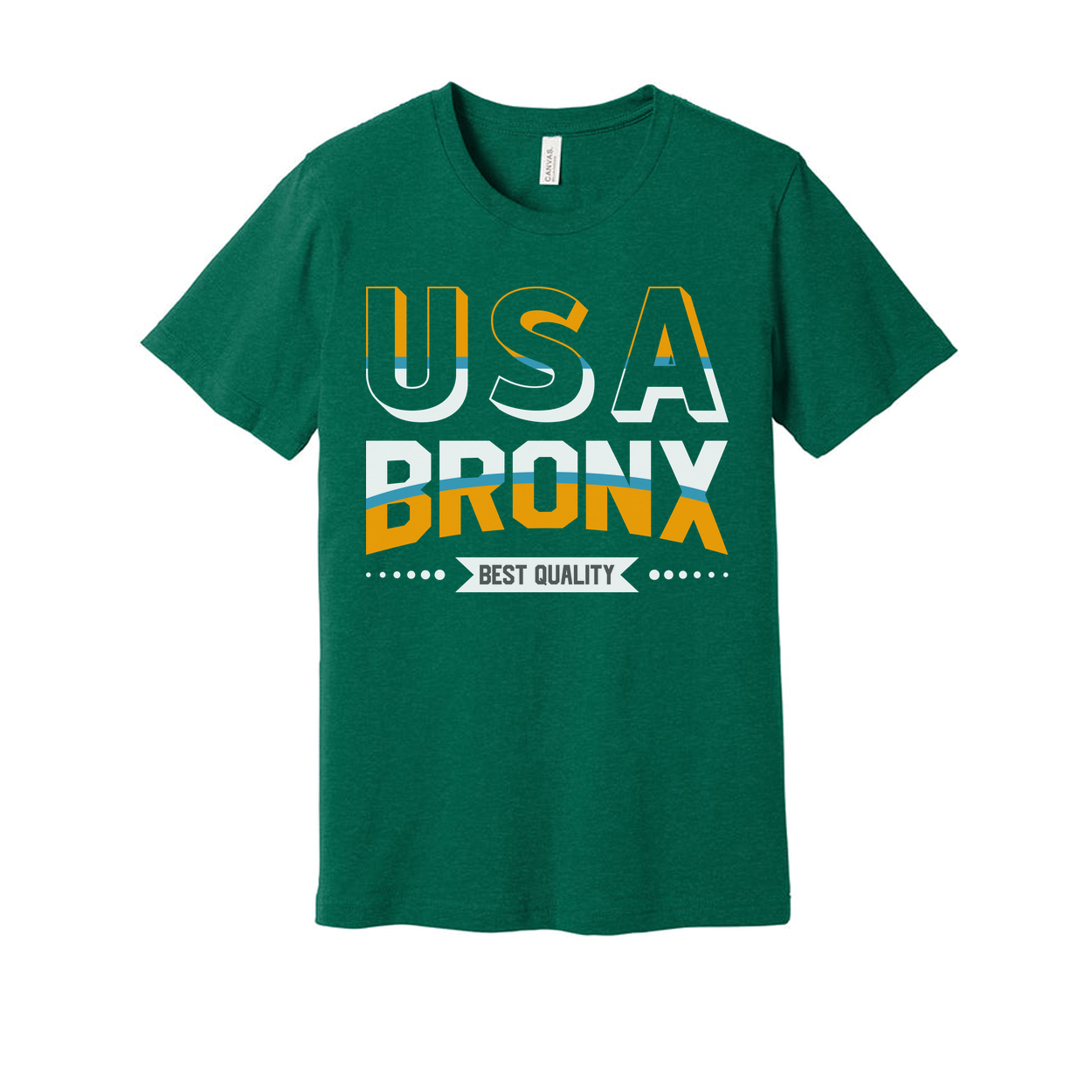 USA Bronx Graphic T Shirt Unisex Urban Style Tee Best Quality Cotton Tee For Men Women