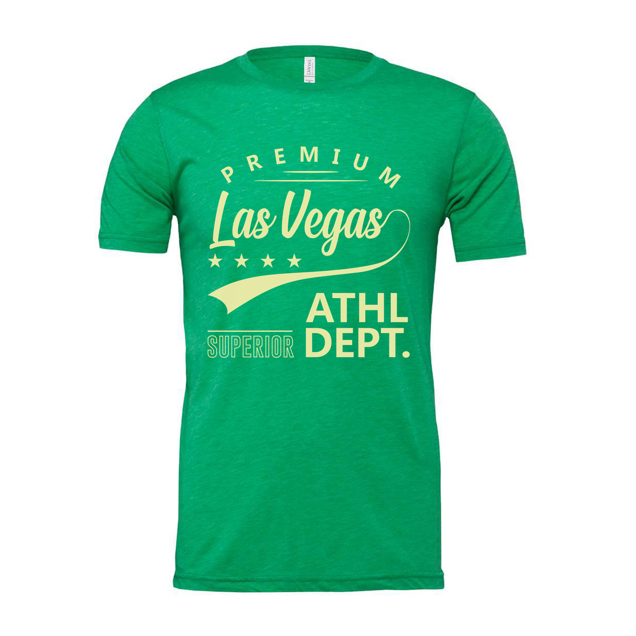 Premium Las Vegas Graphic T Shirt Short Sleeve Athletic Department Design Collection