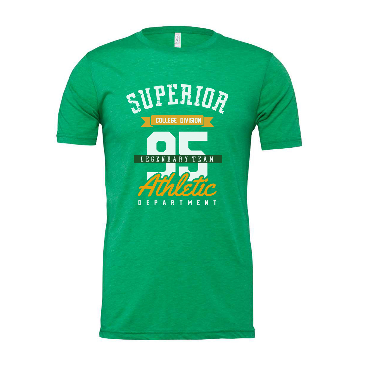 Unisex Graphic T Shirt White Athletic Department Superior 92 Legendary Team Design For College Fans