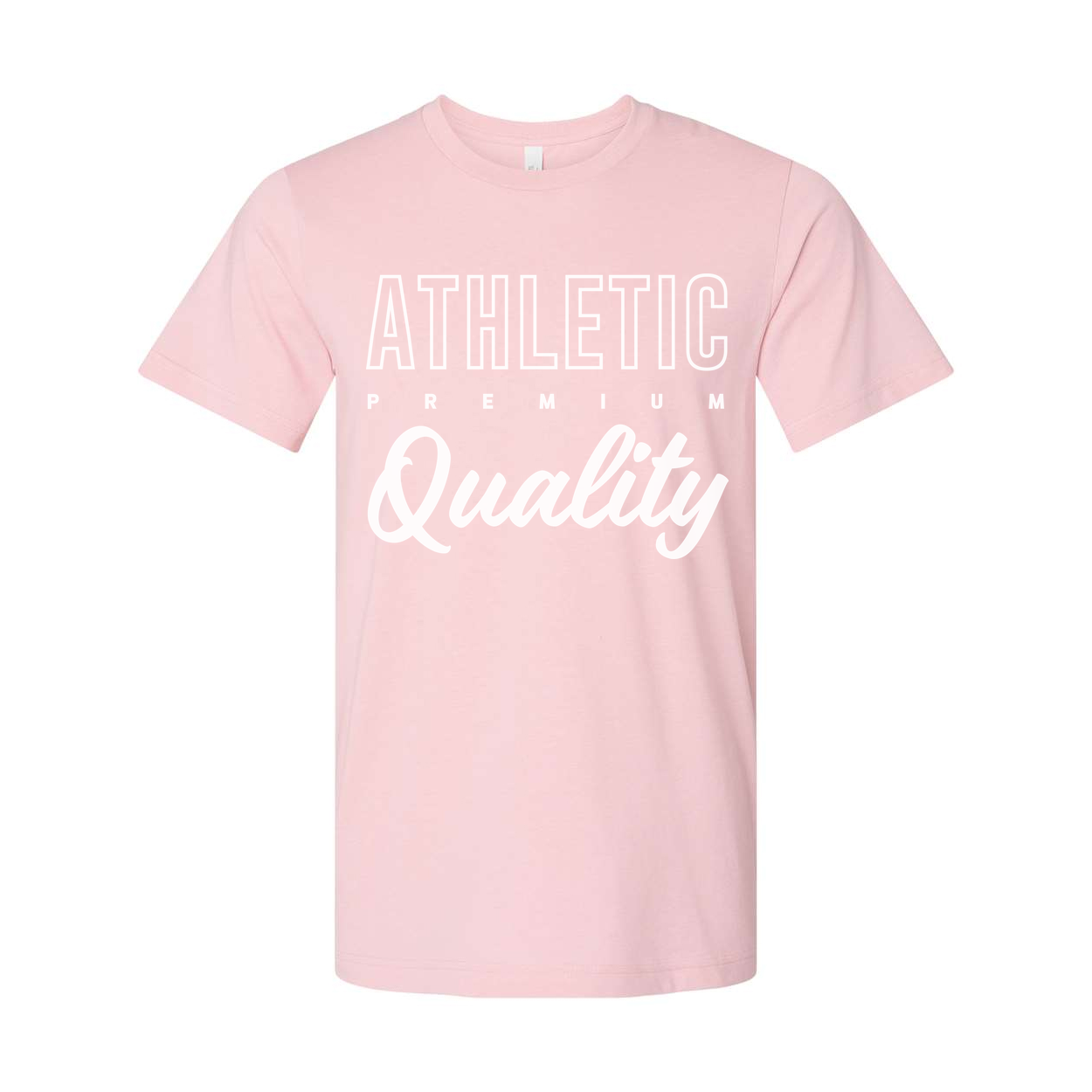 Athletic Premium Quality Unisex T Shirt Short Sleeve Graphic Tee For Men And Women Casual Everyday Wear