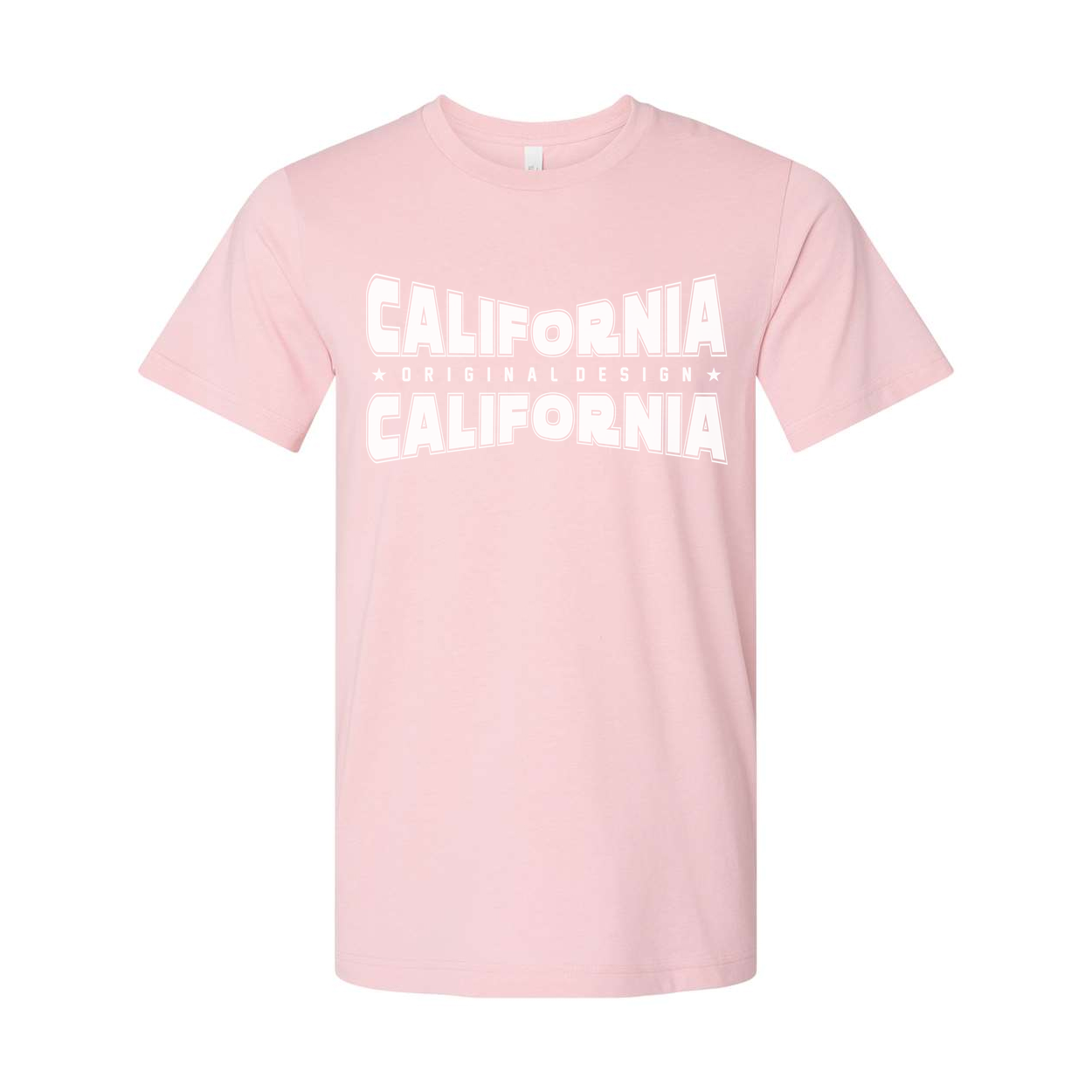 Unisex T Shirt With California Graphic Print Original Design California Twice
