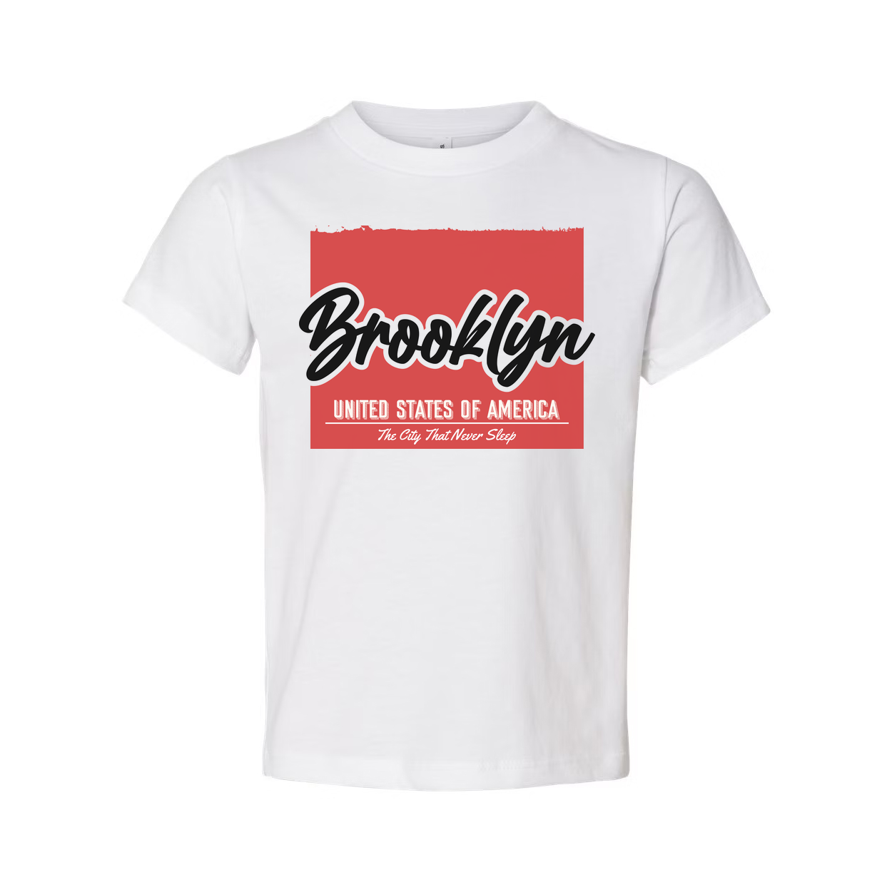 Brooklyn United States Of America Graphic T Shirt Featuring The City That Never Sleep Design