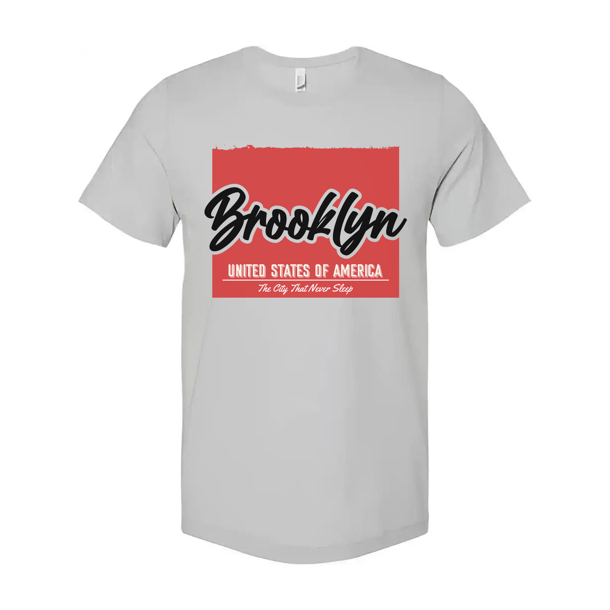 Brooklyn United States Of America Graphic T Shirt Featuring The City That Never Sleep Design