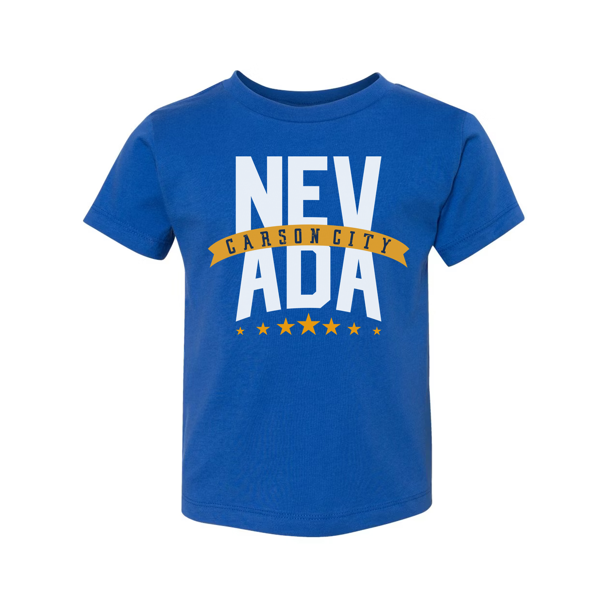 Nevada Carson City Banner Graphic T Shirt For Men And Women Unisex Tee With City Emblem