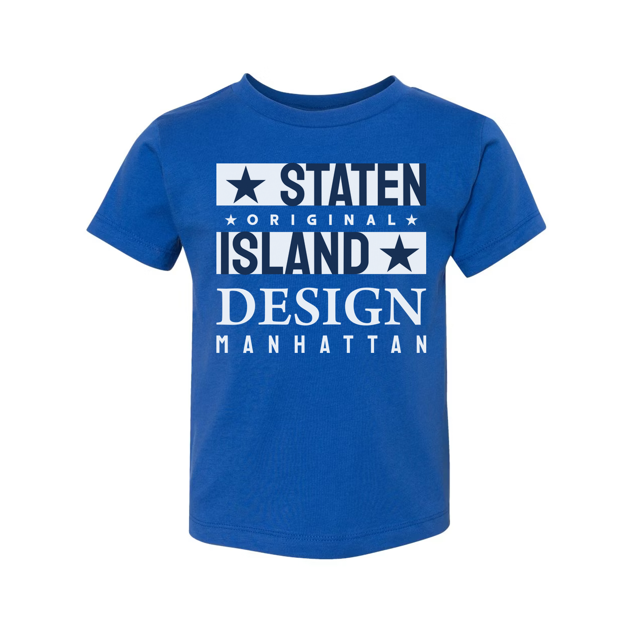 Staten Island Manhattan Design Graphic Tee For Unisex Casual Everyday Wear Collection