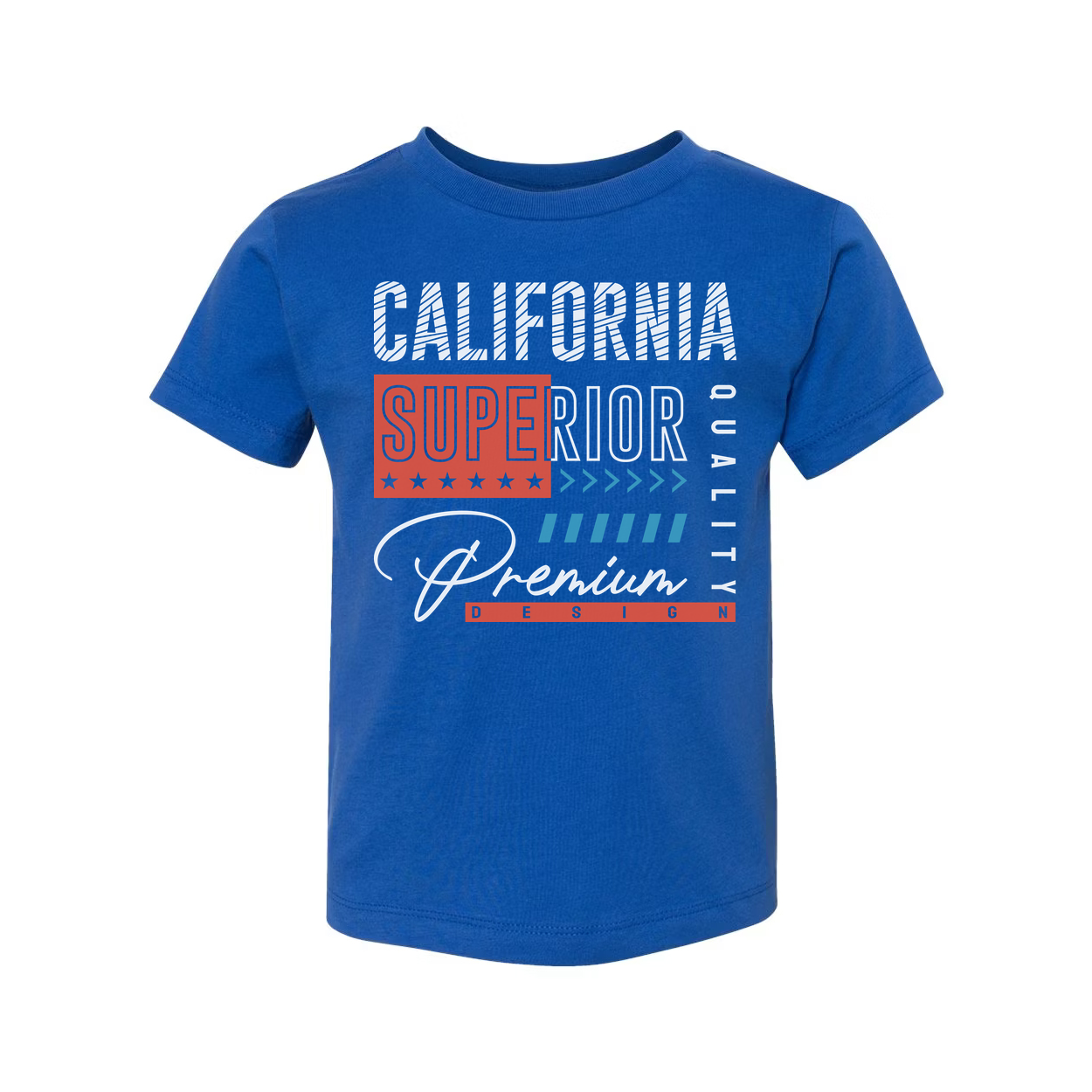 California Superior Quality Unisex T Shirt Premium Design Graphic Tee For Everyday Casual Wear