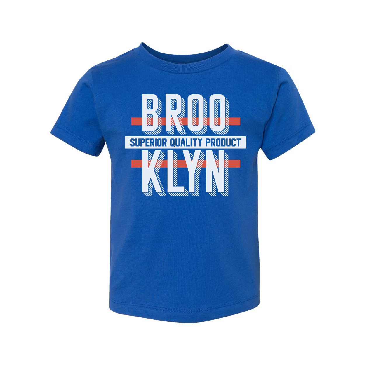 Brooklyn Unisex Graphic T Shirt With Bold Layered Text Design For Streetwear And Everyday Casual