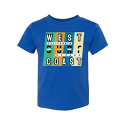 Unisex West Coast Surf Graphic T Shirt