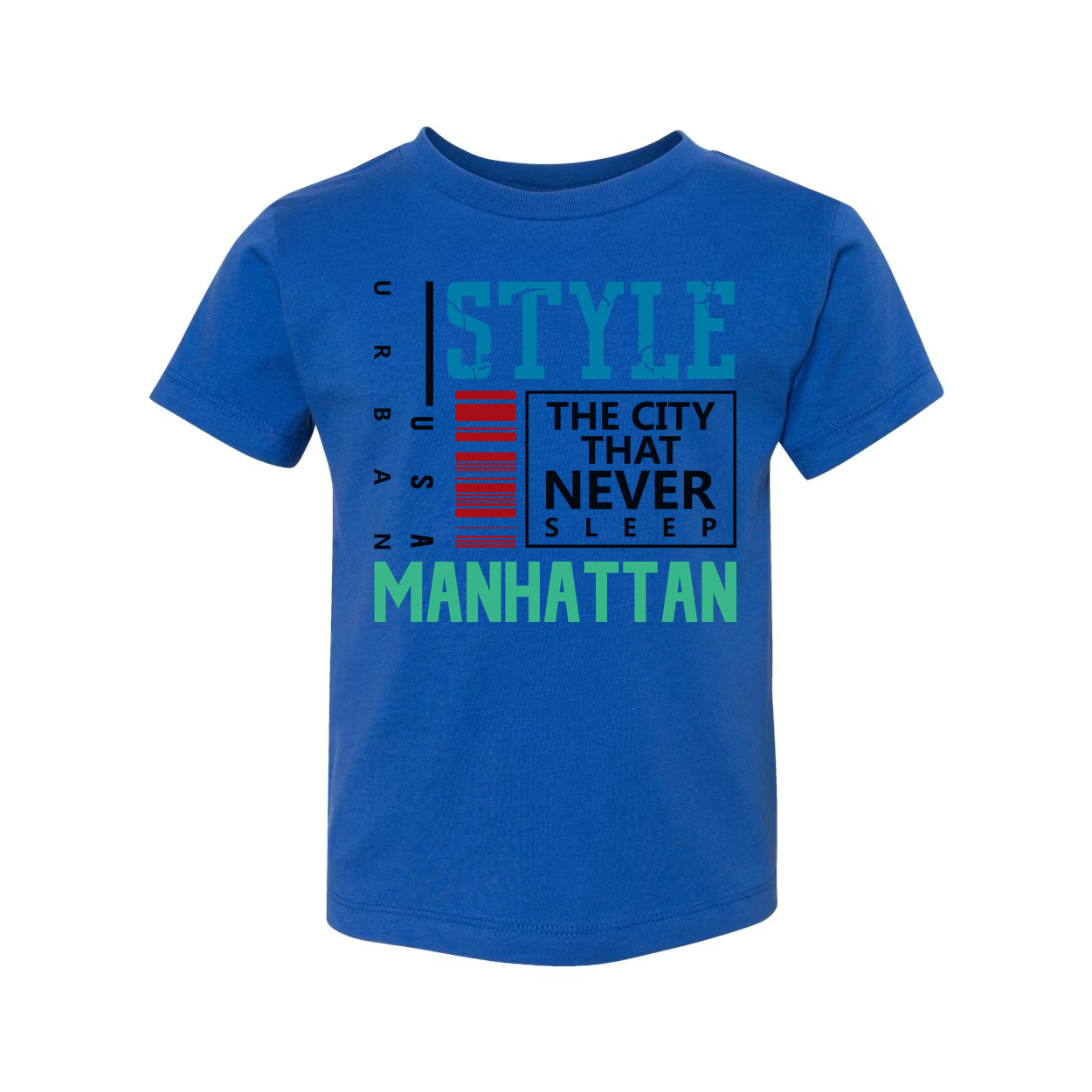 Urban Manhattan Graphic T Shirt With Style The City That Never Sleep Design For Casual Streetwear