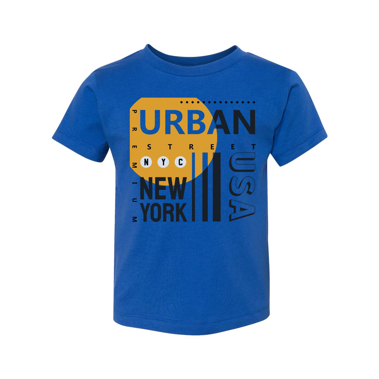 Unisex Urban Street Graphic Tee Featuring New York City Style and USA Emblem Design