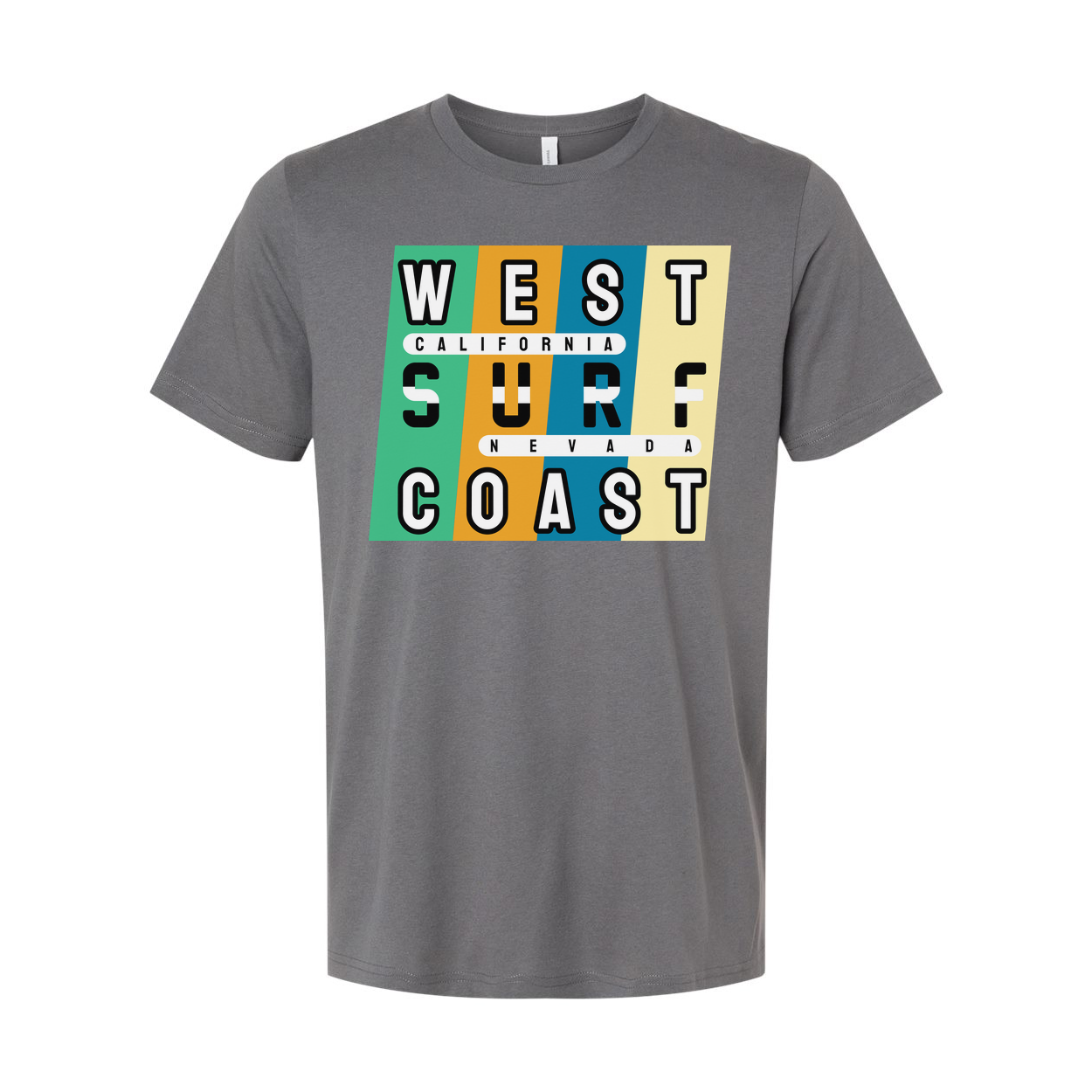 Unisex West Coast Surf Graphic T Shirt