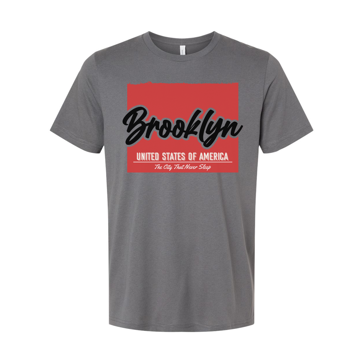 Brooklyn United States Of America Graphic T Shirt Featuring The City That Never Sleep Design