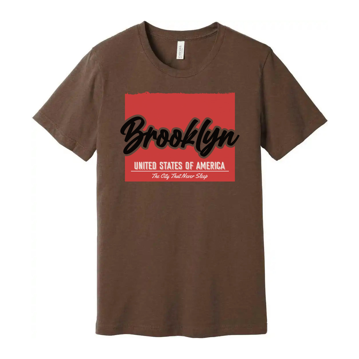 Brooklyn United States Of America Graphic T Shirt Featuring The City That Never Sleep Design
