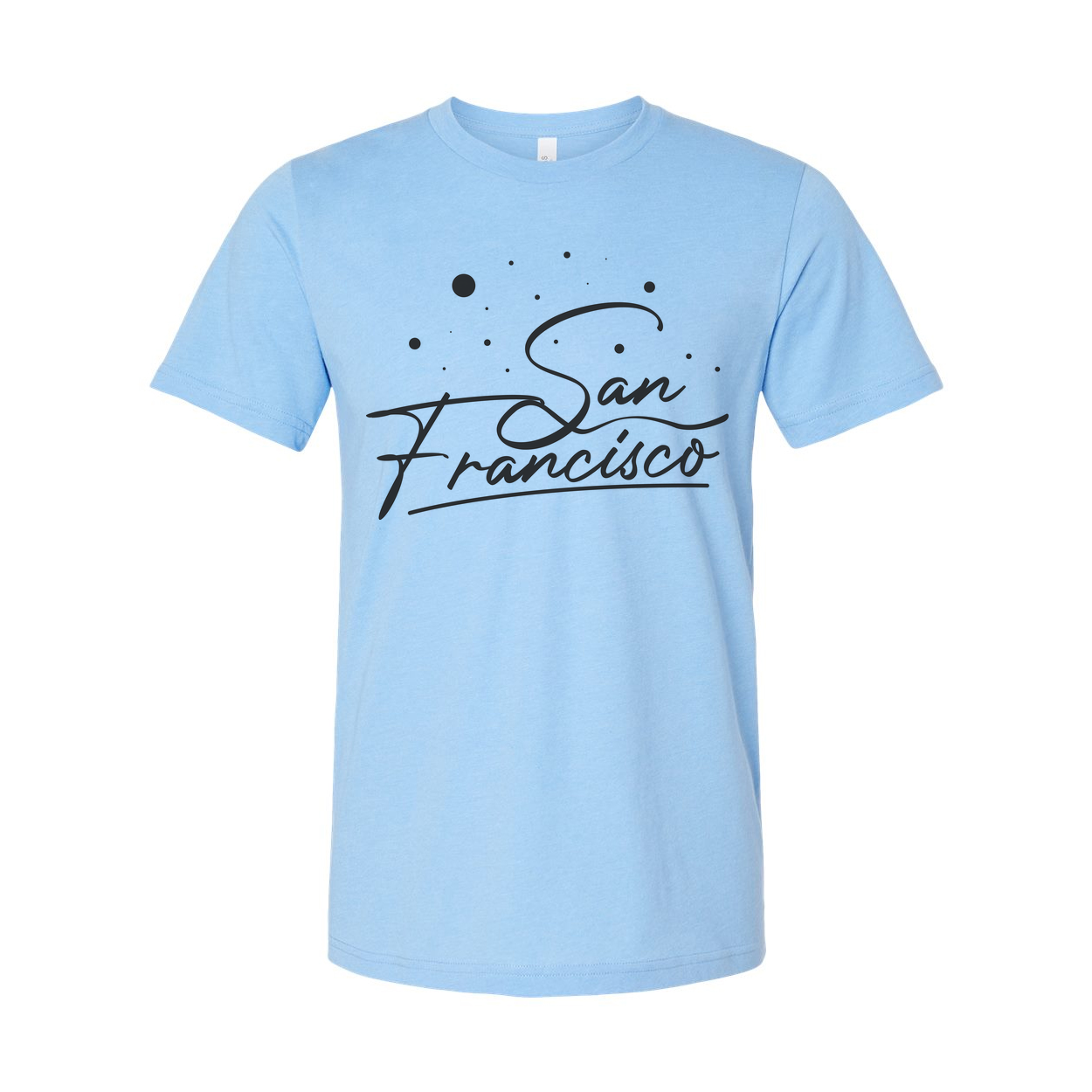 San Francisco Script Graphic Unisex T Shirt With City Lettering Design For Travel Lovers