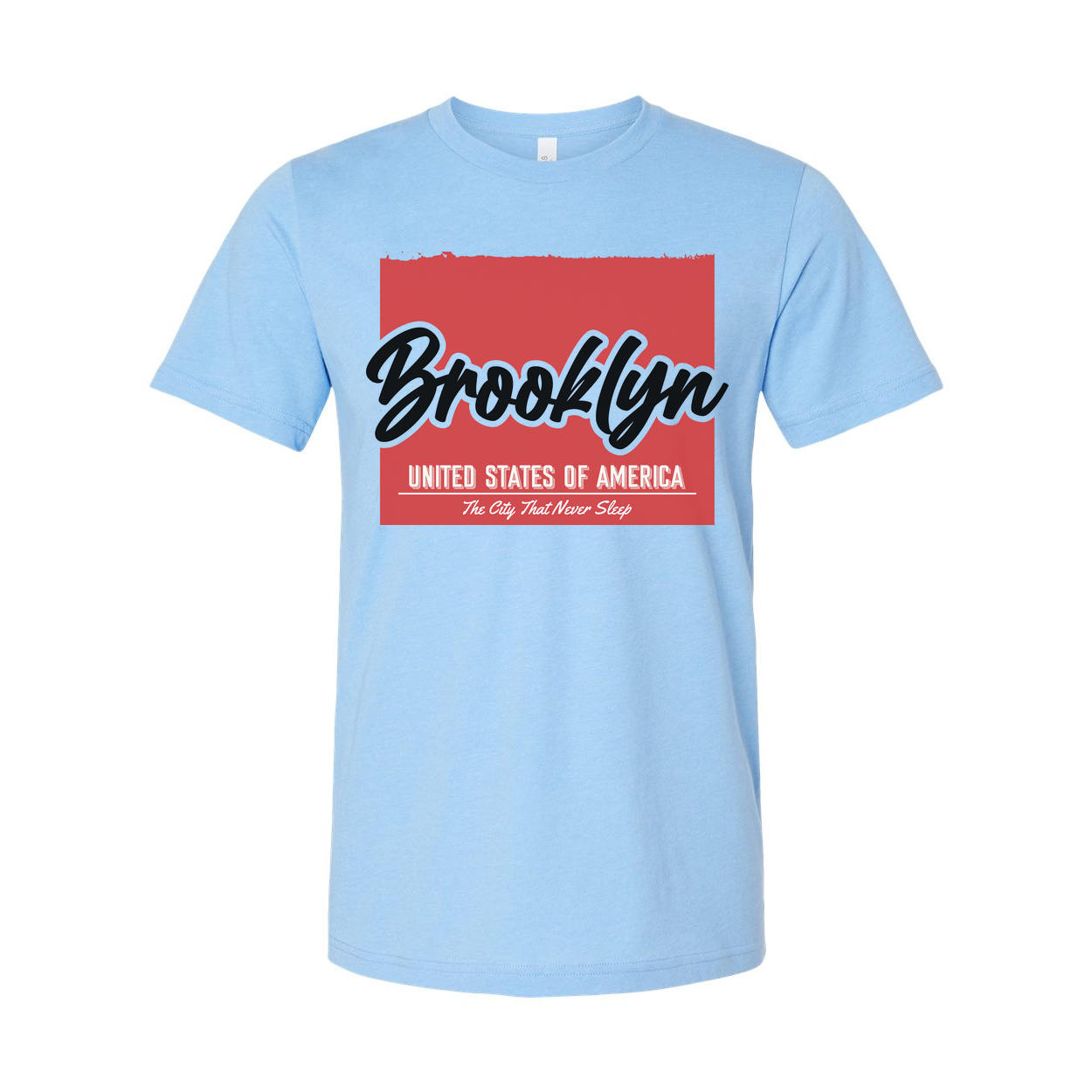 Brooklyn United States Of America Graphic T Shirt Featuring The City That Never Sleep Design