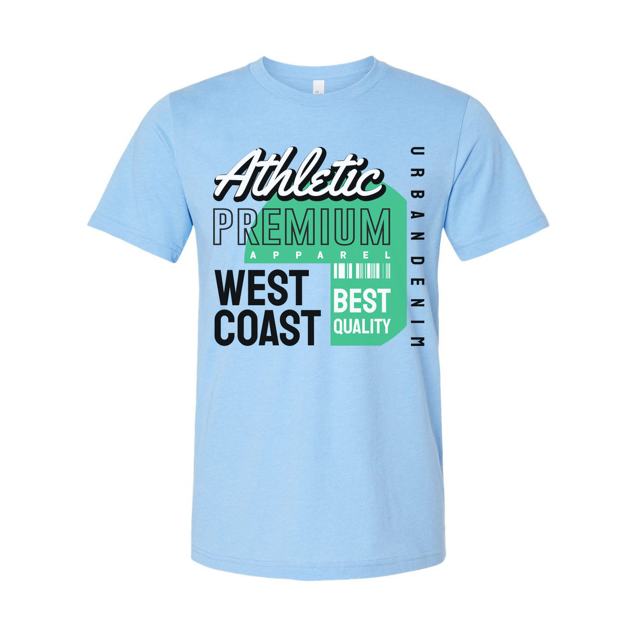 Urban Denim Graphic T Shirt West Coast Best Quality Premium Apparel Unisex Short Sleeve Tee