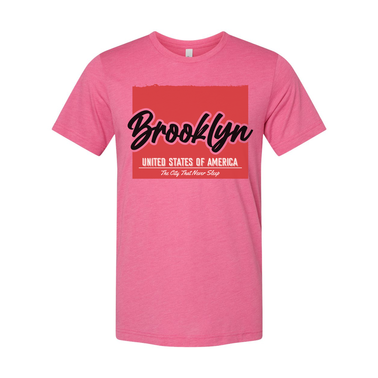 Brooklyn United States Of America Graphic T Shirt Featuring The City That Never Sleep Design