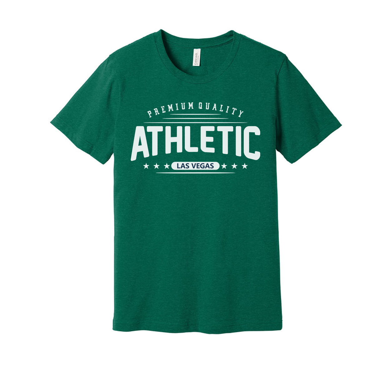 Athletic Graphic T Shirt Las Vegas Premium Quality Unisex Tee Short Sleeve Casual Wear